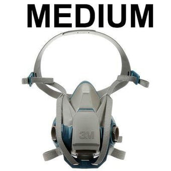 picture of 3M - Reusable Half Face Mask Respirator - Medium - [3M-6502QL]