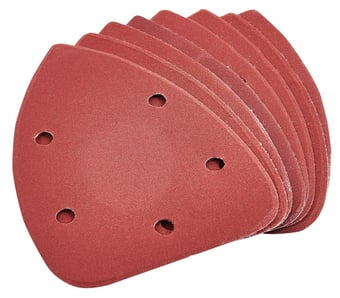 picture of Amtech 10 x P240 Grit Delta Sanding Sheets - 140mm x 140mm x 100mm - [DK-V4035]