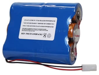 picture of Evacuator Synergy Replacement Battery Pack - Blue - [FMC-EVAWBPACK3]