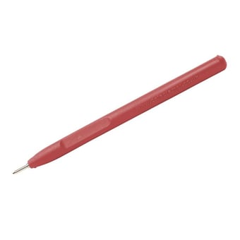 picture of Detectable Elephant Stick Pen Blue Ink - Red Housing - MC - [DT-105-C103-I01-PA02]