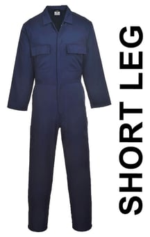 picture of Portwest S999 Euro Work Coverall - Navy - Short Leg - PW-S999NAS - (LP)
