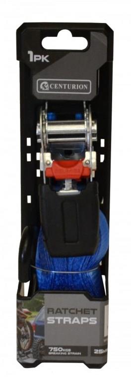 picture of 25mm x 4.5m Ratchet Tie Down Strap - 750kg - CI-LE34P