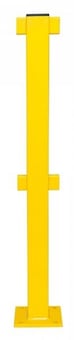 picture of BLACK BULL MD Railing System Middle Post 1,000mmH Indoor Use - Powder Coated - Yellow - [MV-194.29.943] - (LP)