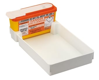 Picture of SHARPSGUARD Community Tray For Use With All 1 Ltr Sharps Bin - Tray Only - Bin Not Included - [DH-PT199]