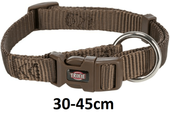 picture of Trixie Premium Dog Collar Hazelnut S-M 30-45cm/15mm - [CMW-TX201526]