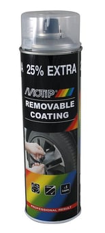 Picture of Motip Sprayplast Removable Coating - Transparent 500ml - [SAX-M04307]