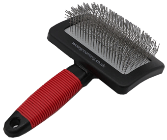 picture of Wow Grooming Professional Long Pin Detangle Pet Slicker Brush - [WG-LONGPIN]