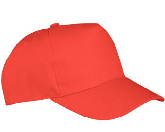 picture of Result RC84X Breathable Core Boston 5-Panel Printers Cap - BT-RC84X-RED