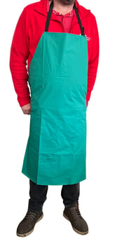 picture of PVC Reusable Green Apron 70 x 100 cm - [HXP-HX-PA-GR]