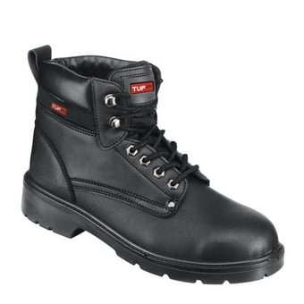 picture of TUF - Ankle Safety Black Boot with Midsole - BL-102625 - (DISC-R)