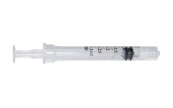 Picture of Luer Lock SAFETY Syringe - 3ml - Supplied Without Needle - Pack of 100 - [CM-120006IM]