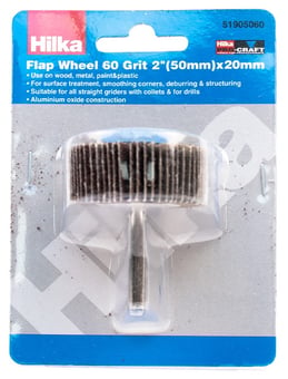 Picture of Hilka Flap Wheel 60 Grit - (50mm) x 20mm - [CI-FW07P]