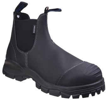 Picture of Blundstone 910 Black Dealer Boots S3 SRC WRU HRO - FS-26879-45096