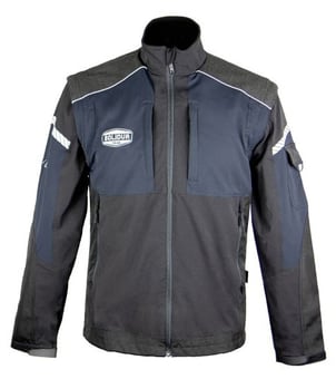 picture of Solidur Climb Men's Working Jacket - Black/Blue - SEV-CLVE25M