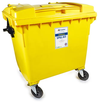 picture of FyterTech 1000L Chemical Spill Kit - 4 Wheeled Bin - [DA-07-1100]