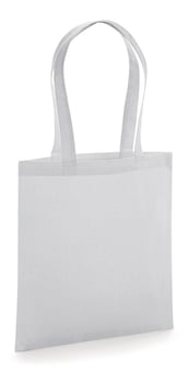 Picture of Westford Mill Organic Premium Cotton Tote - Light Grey - [BT-W261-LGRY]