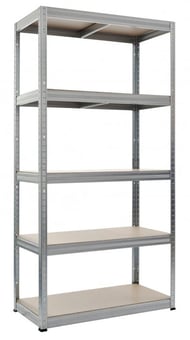 Picture of ECO 120/45 Boltless Shelving - 200Kg Load Capacity Per Shelf - 1800mm x 1200mm x 450mm - UK-ECO120/45