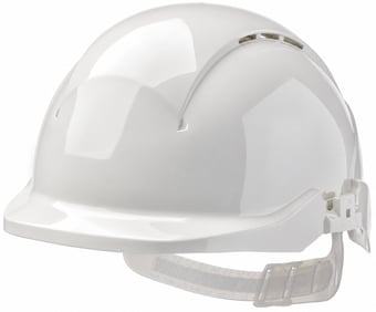 Picture of Centurion - Concept White Safety Helmet - Vented - Reduced Peak - Slip Ratchet - [CE-S08CWF]