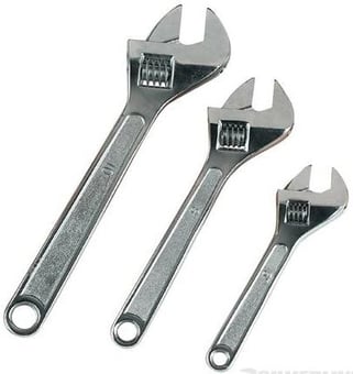 picture of 3 Piece Adjustable Wrench Set - [SI-WR03]