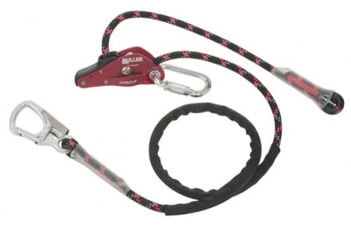 Miller HandZup Work Positioning Lanyard - 3M Twistlock Snap Hook + Sleeve - [HW-1032098] - (LP)