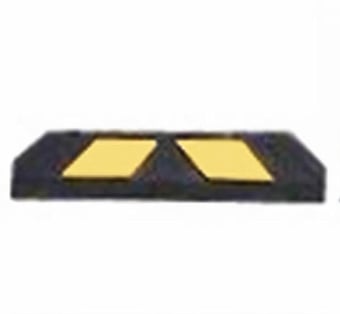 Picture of TRAFFIC-LINE Home Park-Aid Wheel Stop 550mmL - Black/Yellow Complete with Fixings - [MV-284.27.207]