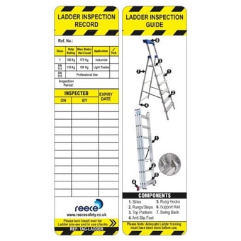 Picture of Reece Standard Inspection Inserts - 20 Pack - [RS-TAG-LADDER-20] - (LP)