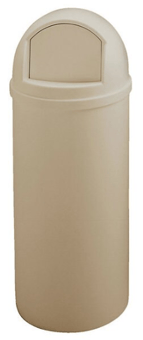 picture of Rubbermaid Marshal Container 56.8 L - Beige - [SY-FG816088BEIG]