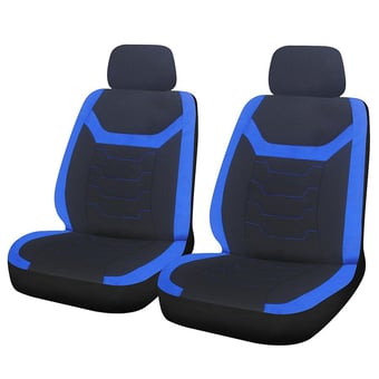 picture of Sakura Seat Covers Finsbury Blue Front Set - [SAX-SS5400]