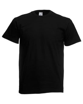 picture of Fruit Of The Loom Men's Black Original T-Shirt - BT-61082-BLK