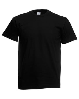 Picture of Fruit Of The Loom Men's Black Original T-Shirt - BT-61082-BLK