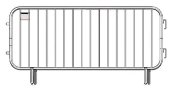 Picture of Crowd Control Barrier - 2.3m Length - Minimum Order Quantity 10 - [DB-071083] - (HP)