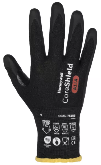 Honeywell CoreShield 3.0 Nitrile Micro-foam Coating Glove A/A1 - Pair - HW-CS21-7518B - (LP)