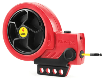 picture of Master Lock Safety Series Retractable Cable Lockout - Red - [MA-S866]