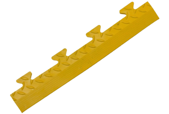 picture of Tuff-Tile Diamond/PennyDot Bevel Edge 50cm x 6cm - Yellow - Male - [BLD-TTD20YLM] - (LP)