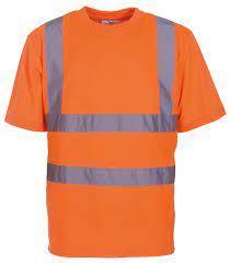 Picture of Yoko - High Visibility T-Shirt - Orange - YO-HVJ410-O