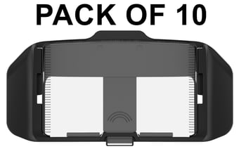 picture of JSP EVO VISTA Helmet ID Card Holder - Snap On - Pack of 10 - [JS-AHV600-000-000]