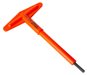 picture of ITL 1,000v Insulated Light T Handle Hex Driver - 4mm - [IT-02631]