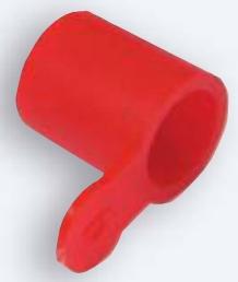 picture of Red Firecheif Tamper Indicators - Pack of 50 - For Use with Firecheif Pin FCP - Available in More Colours - [HS-FCI/RED]