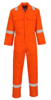 picture of Portwest Bizweld Iona FR Coverall Orange Reg Leg - PW-BIZ5ORR