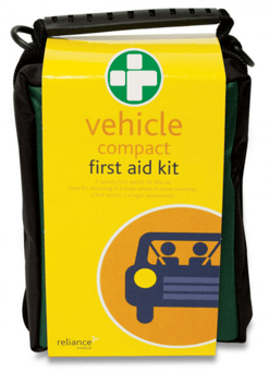Picture of Compact Vehicle First Aid Kit in Helsinki Bag - [RL-155]
