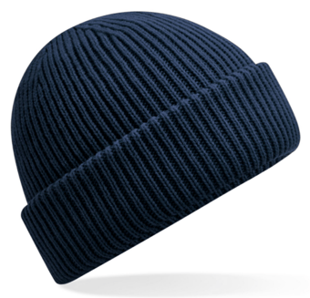 picture of Beechfield Wind Resistant Breathable Elements Beanie - Navy Blue - [BT-B508R-FNY]