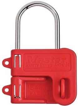 picture of Masterlock 4mm Diameter Steel Shackled Hasp- [MA-S430]