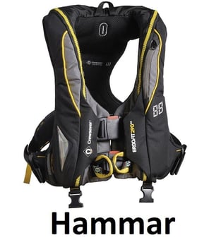 picture of Crewsaver ErgoFit Hammar System Lifejacket - [CW-9145-BKHP]