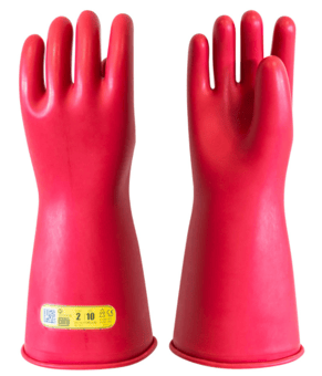 picture of CATU CG-2 Insulating Latex Dielectric Safety Electrician's Gloves - 17,000 V - Class 2 - 360mm - BD-CG-2