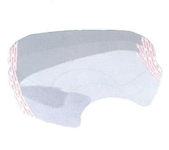 picture of Peel Off Cover for 3M FM4 Full Facemask - Pack of 5 - [3M-FM4926]