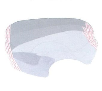 Picture of Peel Off Cover for 3M FM4 Full Facemask - Pack of 5 - [3M-FM4926]