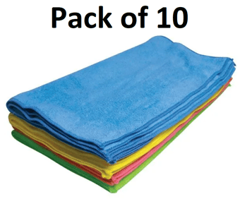 picture of Streetwize - Durable Microfibre Towels - 40cm x 40cm - Pack of 10 - [STW-SWCR29]