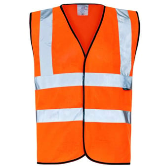 picture of Hi Vis Orange Vests & Bodywarmers