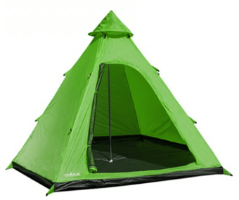 picture of Summit Lime Green 4 Person Tipi Tent - [PI-571128]