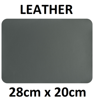 picture of MastaPlasta Leather Repair Patch XL Plain Grey 28cm x 20cm - [MPL-GREYXL28X20EU]